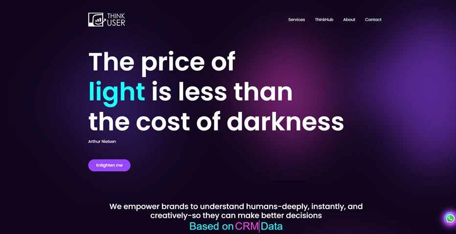 Website image 'Think User'